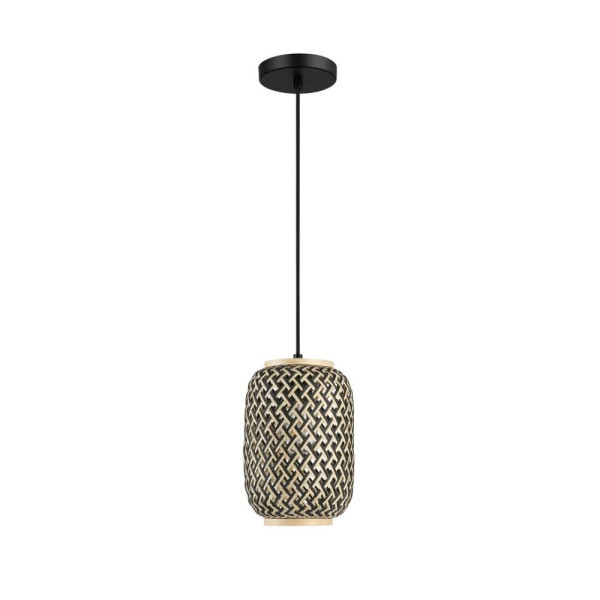 Lampa wisząca czarny matowa-wielokolorowy Adalla 1xE27x40W Rabalux 953249