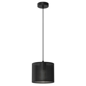 Lampa wisząca czarny matowy Loft shade 1xE27x15W wym: 110x18x18 cm Luminex 845737 Lampa wisząca czarny matowy Loft shade 1xE27x15W wym: 110x18x18 cm Luminex 845737