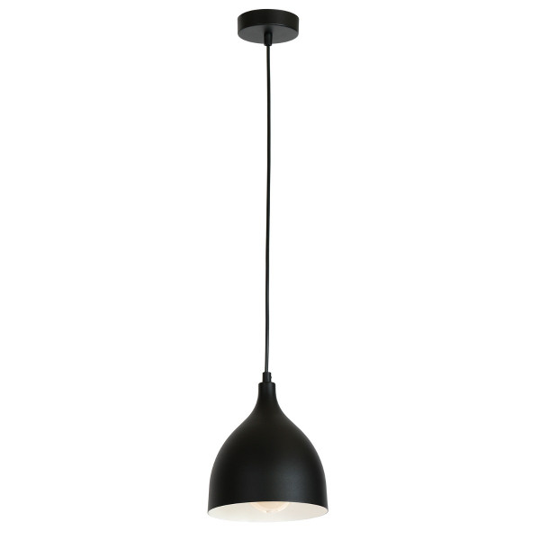 Lampa wisząca czarny matowy Noak classic 1xE27x15W Luminex 846345