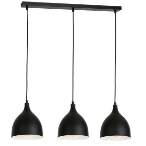 Lampa wisząca czarny matowy Noak classic 3xE27x15W Luminex 846519 Lampa wisząca czarny matowy Noak classic 3xE27x15W Luminex 846519