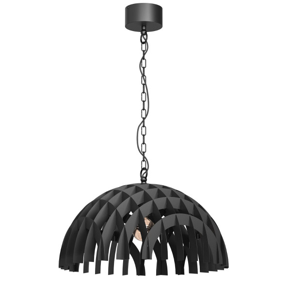 Lampa wisząca czarny matowy Space 1xE27x15W wym: 130x50x50 cm Luminex 846150