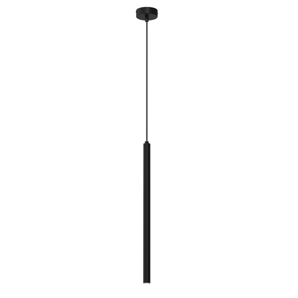 Lampa wisząca czarny matowy Yoru 1xG9x8W wym: 145x8x8 cm Luminex 846517