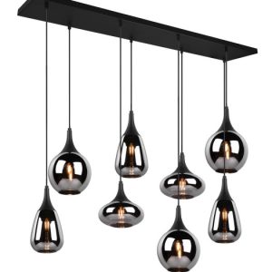 Lampa wisząca czarny metalizowany LUMINA 8xE14x40W Trio 850943 Lampa wisząca czarny metalizowany LUMINA 8xE14x40W Trio 850943