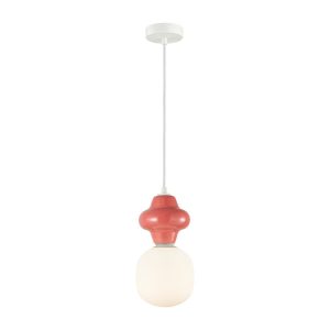 Lampa wisząca czerwona LATERA 1xE14x40W wym: 120x15x15 cm Italux 835755 Lampa wisząca czerwona LATERA 1xE14x40W wym: 120x15x15 cm Italux 835755