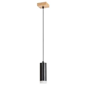 Lampa wisząca dąb-czarna Toras 1xGU10x15W wym: 150x6x6 cm Rabalux 959178 Lampa wisząca dąb-czarna Toras 1xGU10x15W wym: 150x6x6 cm Rabalux 959178