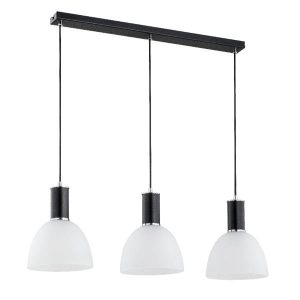 Lampa wisząca DANA czarna-chromowana 3xE27x15W wym:90x75x18cm IP20 Alfa 1025624 Lampa wisząca DANA czarna-chromowana 3xE27x15W wym:90x75x18cm IP20 Alfa 1025624