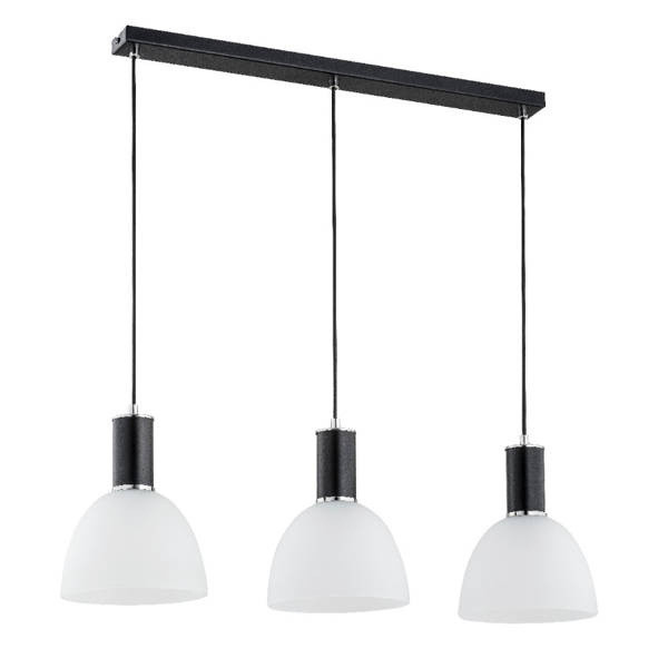 Lampa wisząca DANA czarna-chromowana 3xE27x15W wym:90x75x18cm IP20 Alfa 1025624