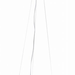 Lampa wisząca DANUA chromowana-biała LED 1x18W lm Candellux 856234 Lampa wisząca DANUA chromowana-biała LED 1x18W lm Candellux 856234