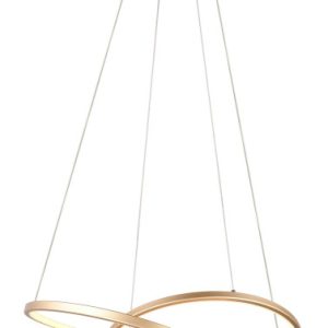 Lampa wisząca DARVIN złota LED 34W biały zmienny 4500lm IP20 Trio 989850 Lampa wisząca DARVIN złota LED 34W biały zmienny 4500lm IP20 Trio 989850