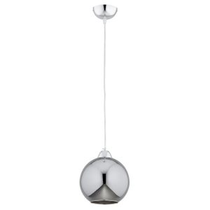 Lampa wisząca DAXIA chromowana grafit 1xE27x15W wym:90x20x20cm IP20 Alfa 990284 Lampa wisząca DAXIA chromowana grafit 1xE27x15W wym:90x20x20cm IP20 Alfa 990284