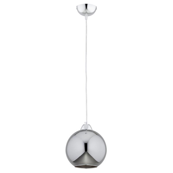 Lampa wisząca DAXIA chromowana grafit 1xE27x15W wym:90x20x20cm IP20 Alfa 990284