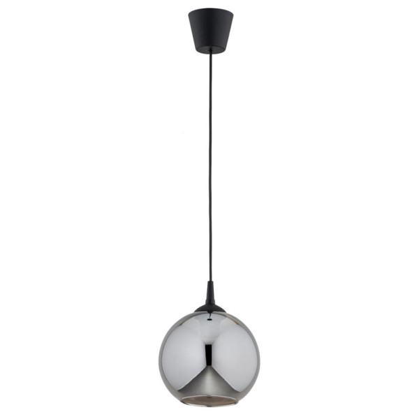 Lampa wisząca DAXIA czarna-grafit 1xE27x15W wym:90x20x20cm IP20 Alfa 990297