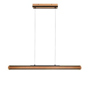 Lampa wisząca DEACON brązowo-czarna LED 1x40W Odcienie bieli 3200lm Trio 836080