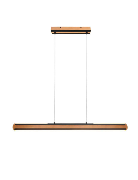 Lampa wisząca DEACON brązowo-czarna LED 1x40W Odcienie bieli 3200lm Trio 836080