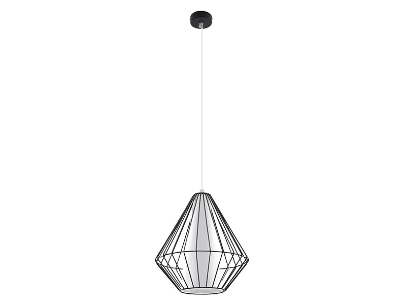 Lampa wisząca Demi stalowa czarna 53887