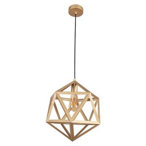 Lampa wisząca Denmark czarna złota 194504 Lampa wisząca Denmark czarna złota 194504