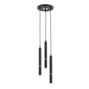 Lampa wisząca DERSO czarno-złota 3xG9x10W wym:90×19,5×19,5cm IP20 Alfa 1018992