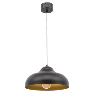 Lampa wisząca DESOLO czarna/złota 432656
