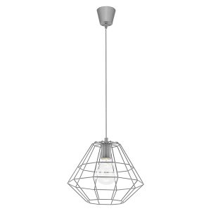 Lampa wisząca Diamond metalowa szara 42927 Lampa wisząca Diamond metalowa szara 42927