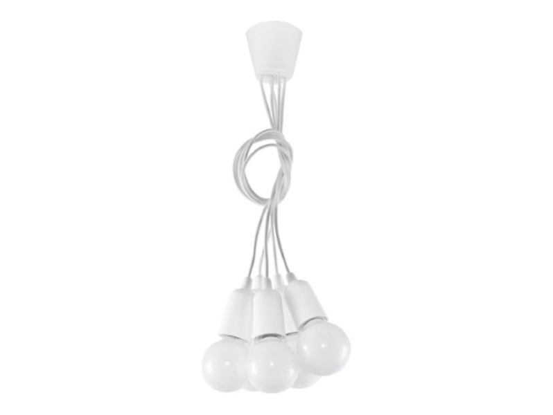 Lampa wisząca Diego 5-punktowa biała 69848