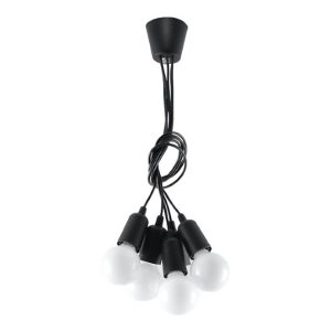 Lampa wisząca Diego 5-punktowa czarna 70273