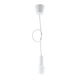 Lampa wisząca Diego biała 69846