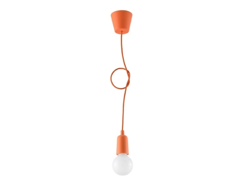 Lampa wisząca Diego pomarańczowa 70283