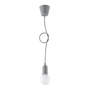 Lampa wisząca Diego szara 70274