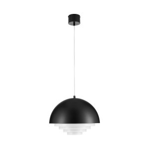 Lampa wisząca DIVERSO czarna matowa 35 cm 815586