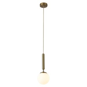 Lampa wisząca Divina metalowa złota 299696