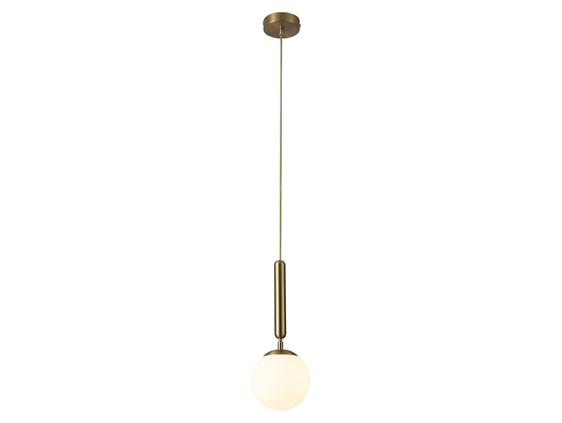 Lampa wisząca Divina metalowa złota 299696