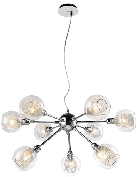 Lampa wisząca DIXI 9x40w e14 chrom 360475