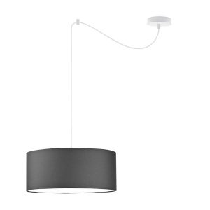 Lampa wisząca do jadalni WAIKIKI W1 Biały – Grafitowy 879386
