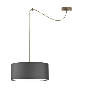 Lampa wisząca do jadalni WAIKIKI W1 Stare Złoto – Grafitowy 879459