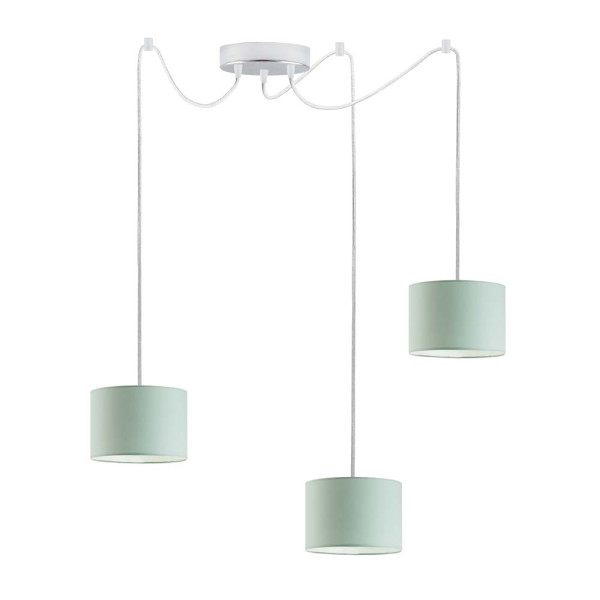 Lampa wisząca do kuchni WAIKIKI W3 Chrom - Miętowy 879906