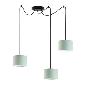 Lampa wisząca do kuchni WAIKIKI W3 Czarny – Miętowy 879970 Lampa wisząca do kuchni WAIKIKI W3 Czarny – Miętowy 879970