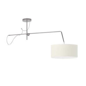 Lampa wisząca do salonu RIO Srebrny – Ecru 858817 Lampa wisząca do salonu RIO Srebrny – Ecru 858817