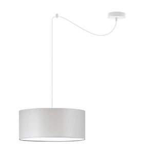 Lampa wisząca do salonu WAIKIKI W1 Biały – Jasny Szary 879433 Lampa wisząca do salonu WAIKIKI W1 Biały – Jasny Szary 879433