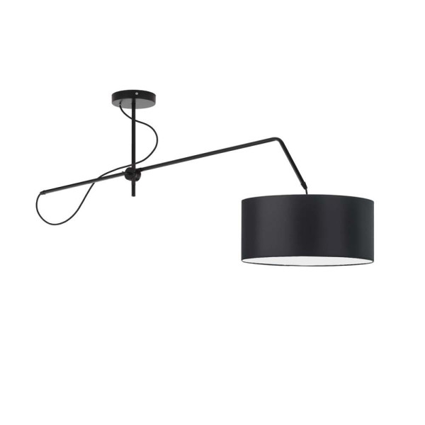 Lampa wisząca do sypialni z regulacją RIO Czarny - Czarny 857969