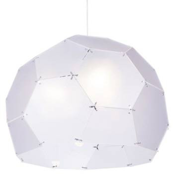 Lampa wisząca DOME półtransparentna 80 cm kopuła 217519