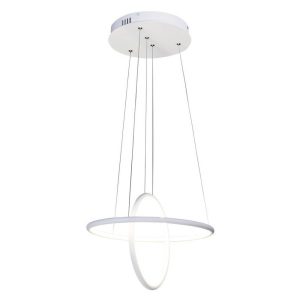 Lampa wisząca Donatella biała LED 1x37W Neutralna biel 2300lm Rabalux 959597 Lampa wisząca Donatella biała LED 1x37W Neutralna biel 2300lm Rabalux 959597
