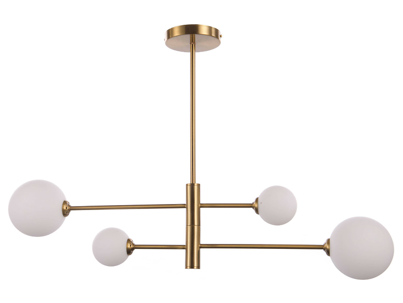 Lampa wisząca Dorado 4-punktowa metalowa złota 39262