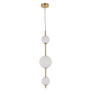 Lampa wisząca Dorado LED 3-punktowa złota 58185 Lampa wisząca Dorado LED 3-punktowa złota 58185