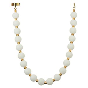 Lampa wisząca Dorado Rope LED 200 cm szklana biało-złota 656568 Lampa wisząca Dorado Rope LED 200 cm szklana biało-złota 656568