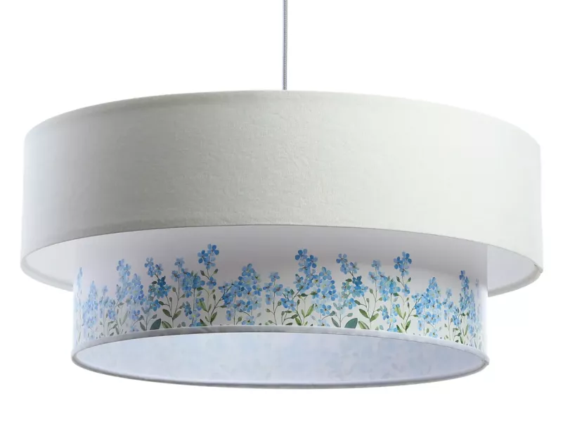 Lampa wisząca DOUBLE FLOWER 60 biała 391313