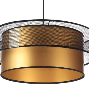 Lampa wisząca DOUBLE NET 40 złota 391603 Lampa wisząca DOUBLE NET 40 złota 391603