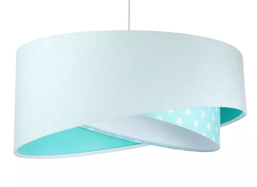 Lampa wisząca DREAMER biała/miętowa 391202