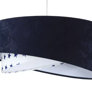 Lampa wisząca DREAMER granatowa/biała 391319
