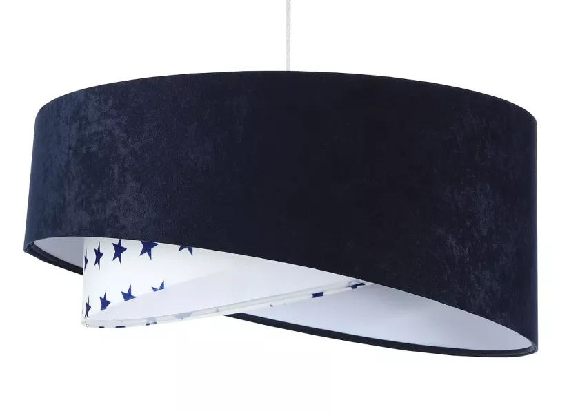Lampa wisząca DREAMER granatowa/biała 391319