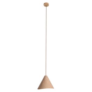 Lampa wisząca drewno dębowe SAKURA 1xE27x60W wym: 180×33,5×33,5 cm Maxlight 854482